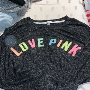 PINK cozy Crewneck pullover